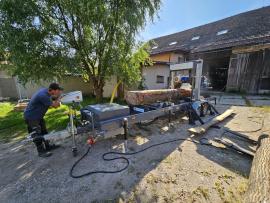 Scierie à ruban pour grumes TP-600 mobilní , | Machines de scierie | Machines à bois | Drekos Made s.r.o