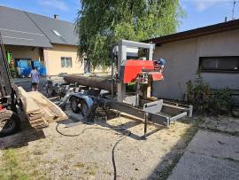 Scierie à ruban pour grumes TP-600 mobilní , | Machines de scierie | Machines à bois | Drekos Made s.r.o