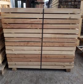 Bois débité pour palettes