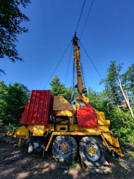 Câble-grue forestier KOLLER K602 |  Machines forestières | Machines à bois | KOMITrade s.r.o.