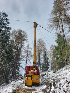 Câble-grue forestier KOLLER K602 | Machines forestières | Machines à bois | KOMITrade s.r.o.