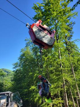 Câble-grue forestier KOLLER K602 | Machines forestières | Machines à bois | KOMITrade s.r.o.