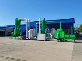 Presse à briquettes Briketovací linka |  Traitement des déchets de bois | Machines à bois | Pila Hradec 