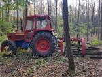 Tracteur forestier SAME Leopard |  Mécanismes forestiers | Machines à bois | Adam
