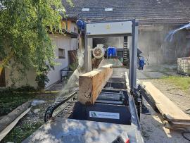 Kmeňová pásová píla TP-600 mobilní , |  Outils de sciage | Machines à bois | Drekos Made s.r.o