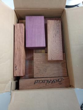 Amarante (Purpleheart) Bois débité pour construction |  Bois tropique | Bois débité | KIBA