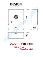 Plan de travail Akril konyhai mosogató (Corian, Samsung Staron, LG-Himacs) |  Meubles, composants | ET Surface Products Kft.
